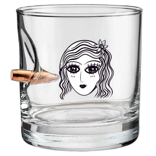 Girl Bullet Whiskey Glasses