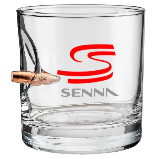 ayrton senna Bullet Whiskey Glasses