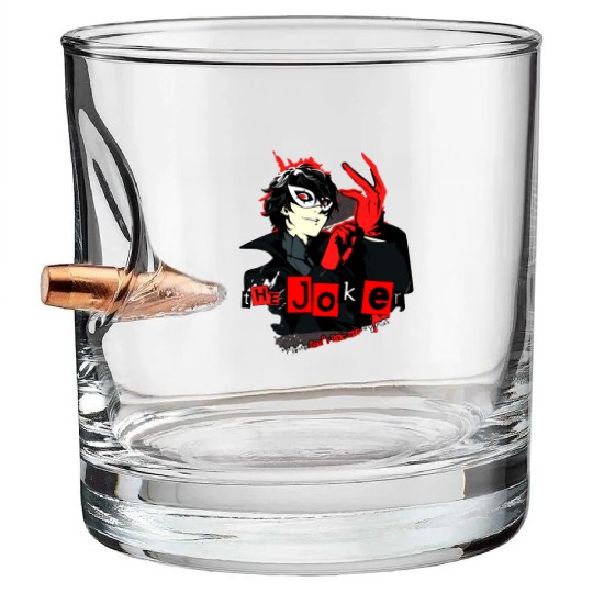 Persona 5 joker Bullet Whiskey Glasses