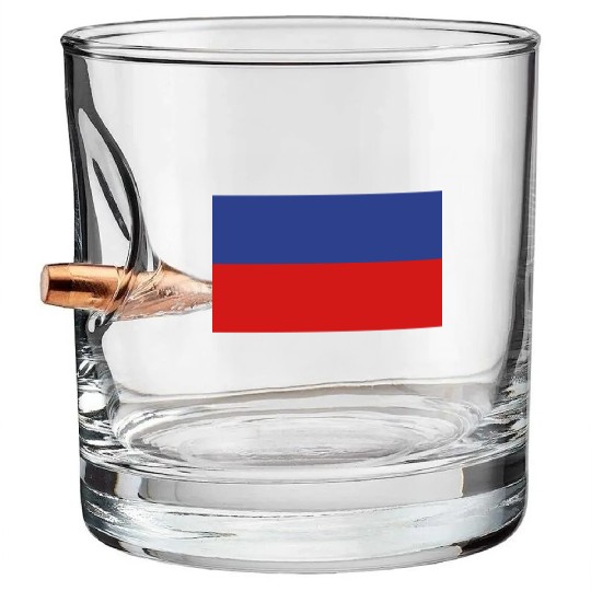National Flag Of Haiti Bullet Whiskey Glasses