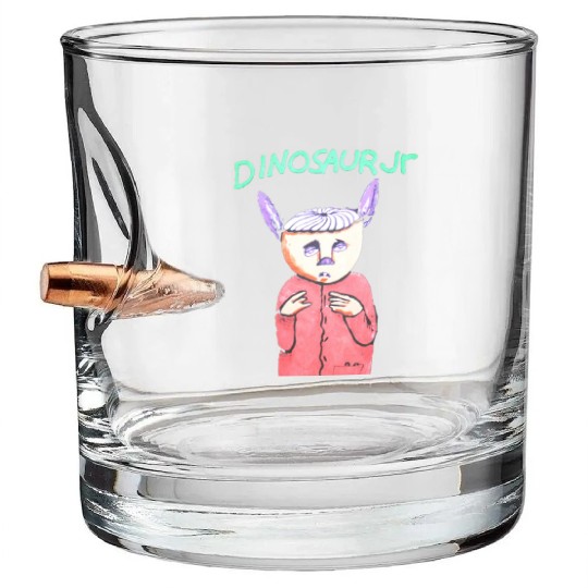 Dinosaur Jr. Bullet Whiskey Glasses