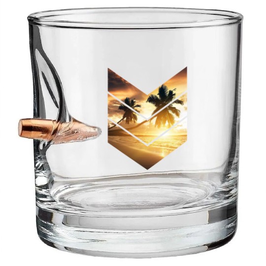 California Dream Bullet Whiskey Glasses
