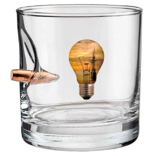 ship boat canoe sailboat submarine yacht anchor241 Bullet Whiskey Glasses