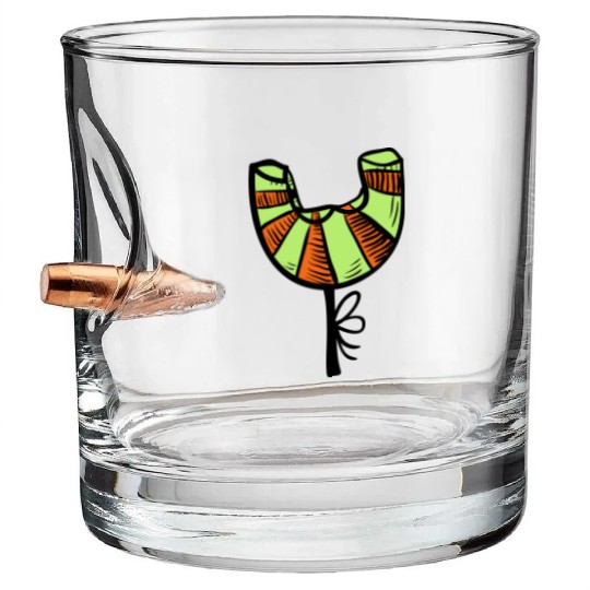Croissant "Y" Bullet Whiskey Glasses