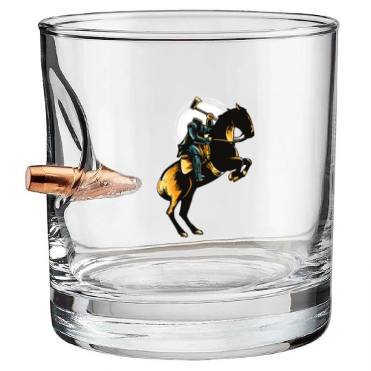Headless Horseman Bullet Whiskey Glasses