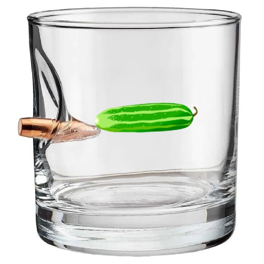 gurken cucumber cucumbers veggie gemuese vegetable Bullet Whiskey Glasses