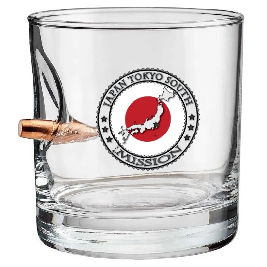 Japan Tokyo South Mission Bullet Whiskey Glasses