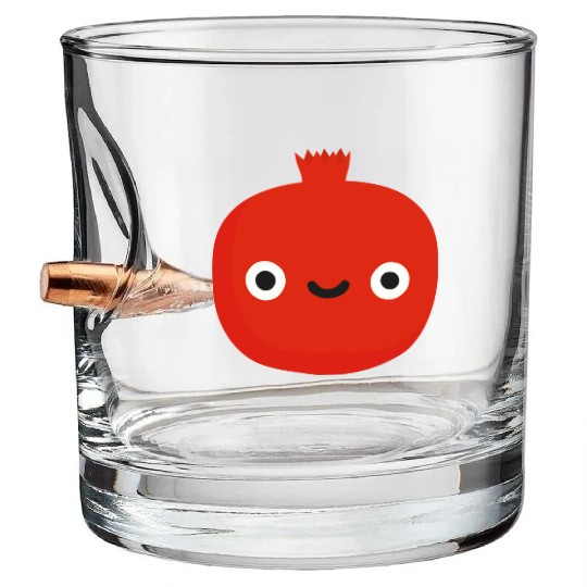 Pomegranate Bullet Whiskey Glasses