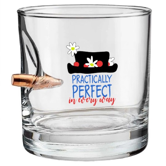 Mary Poppins Bullet Whiskey Glasses