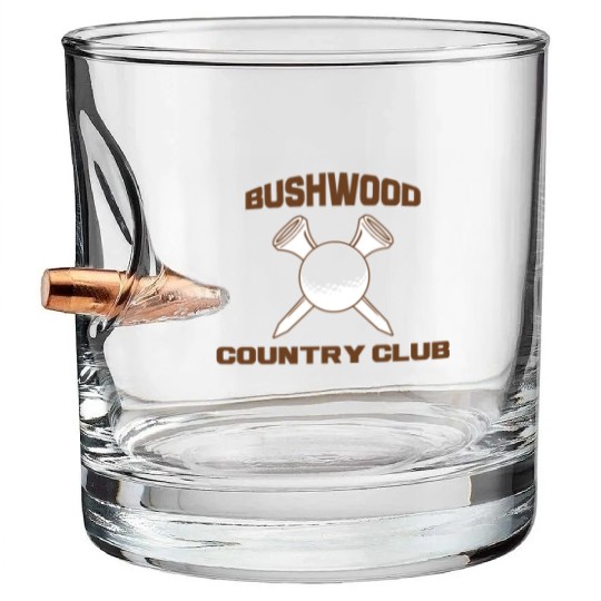 Bushwood cc Bullet Whiskey Glasses
