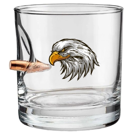 Eagle head Bullet Whiskey Glasses