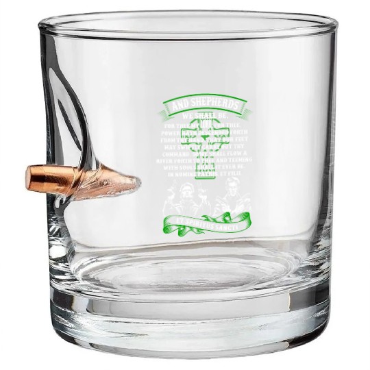The Boondock Saints - And Shepherds we shall be Bullet Whiskey Glasses