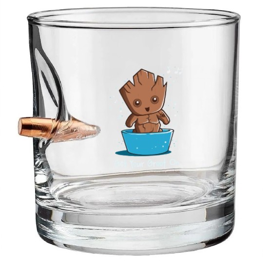 Get Your Groot On Bullet Whiskey Glasses