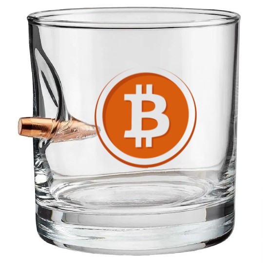 Bitcoin Bullet Whiskey Glasses