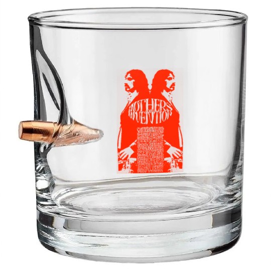 Frank Zappa - Mothers of invention Bullet Whiskey Glasses for f