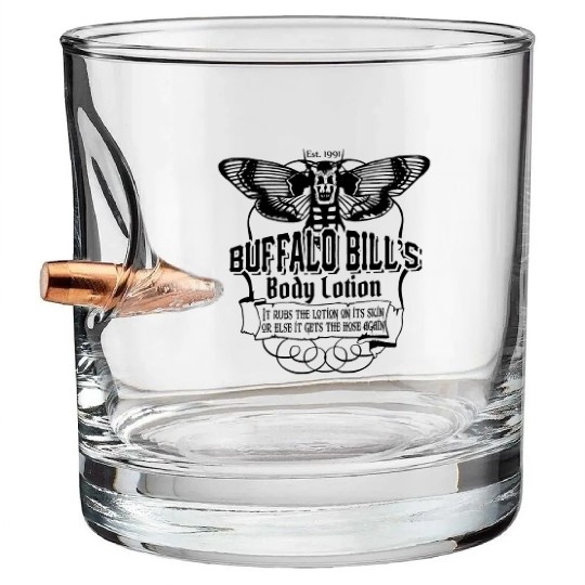 Buffalo Bill - Buffalo Bill's body lotion t - sh Bullet Whiskey Glasses