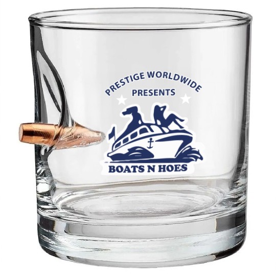 Boats and hoes - Prestige worldwide presents Bullet Whiskey Glasses