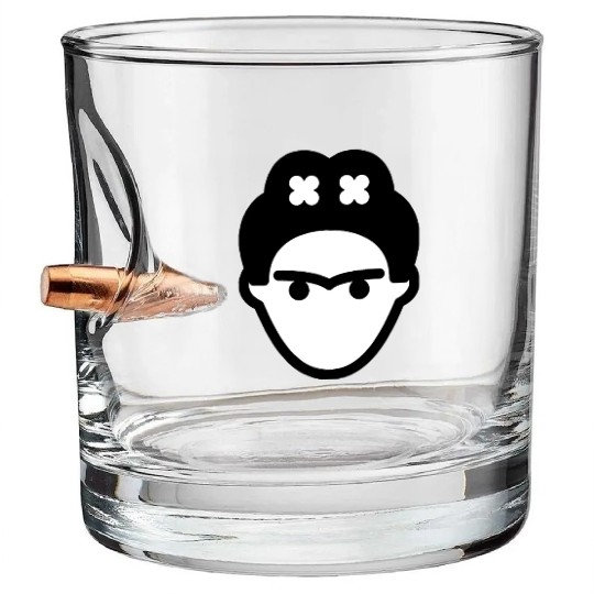 Frida Kahlo Bullet Whiskey Glasses