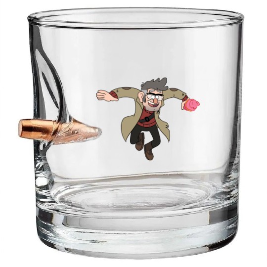 Gravity Falls Bullet Whiskey Glasses