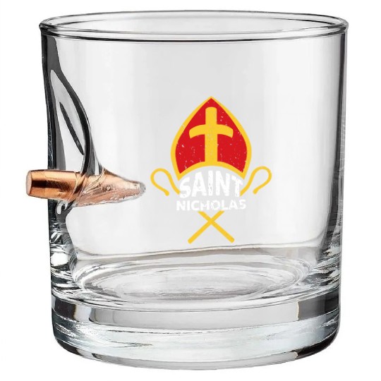 Saint Nicholas Bullet Whiskey Glasses