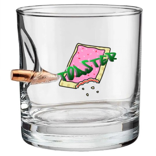 Toaster's Midnight Snack Bullet Whiskey Glasses