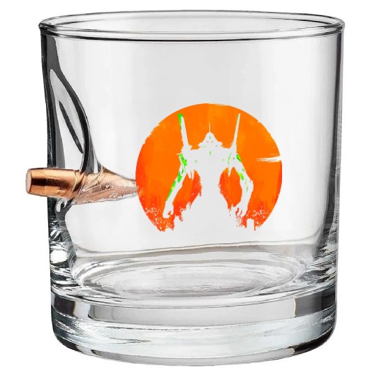 Evangelion Bullet Whiskey Glasses