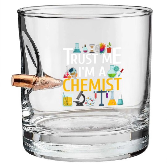 Science Chemistry Physics Biology Research Bullet Whiskey Glasses