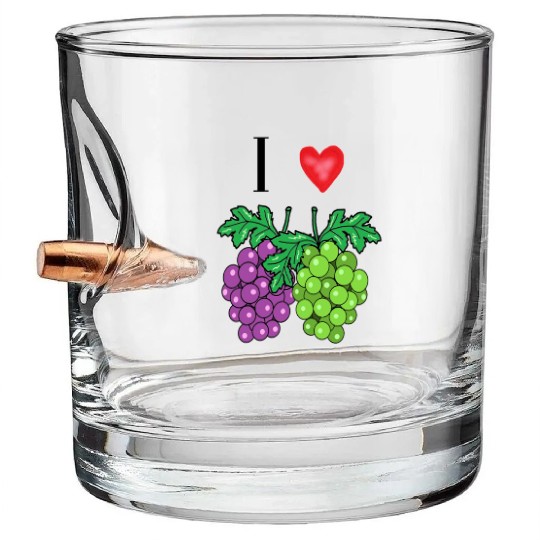 I love grape Bullet Whiskey Glasses