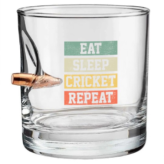 Cricket Bullet Whiskey Glasses