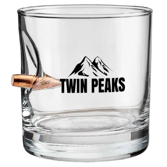 TWIN PEAKS Bullet Whiskey Glasses