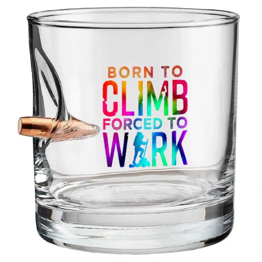 Mountaineering climbing Bullet Whiskey Glasses