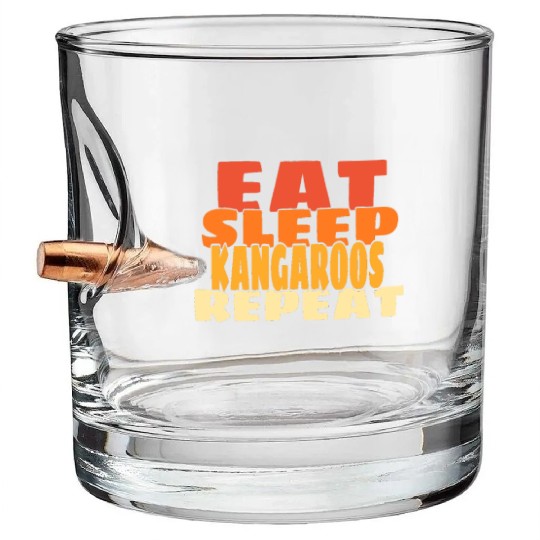 Kangaroo Bullet Whiskey Glasses