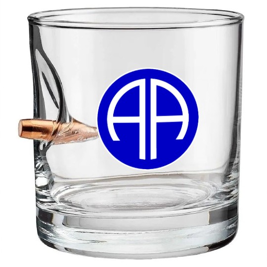 Us army 82nd airborne Bullet Whiskey Glasses