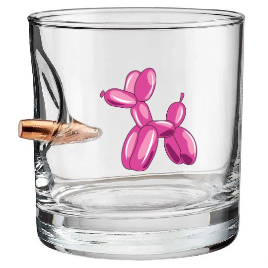 Kids Magical Birthday Balloon Animal Dog Bullet Whiskey Glasses