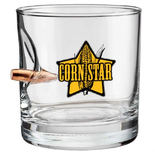 CORN STAR Farmer Bullet Whiskey Glasses