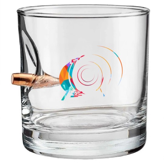 Drum n Bass Bullet Whiskey Glasses