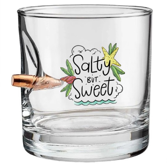 Salty but Sweet Bullet Whiskey Glasses