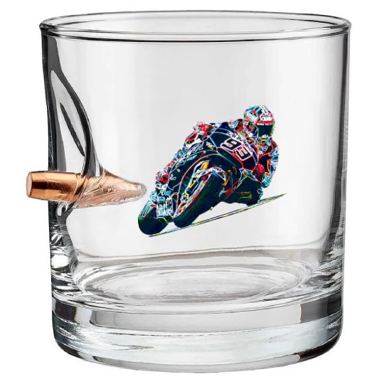 Marc Marquez MM93 - Ant Man Bullet Whiskey Glasses