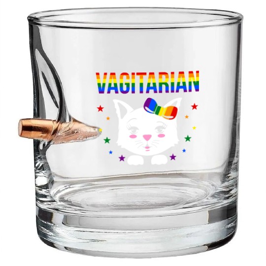 vagitarian venom Bullet Whiskey Glasses