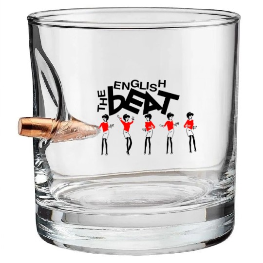 A Beat You Can Dance Bullet Whiskey Glasses
