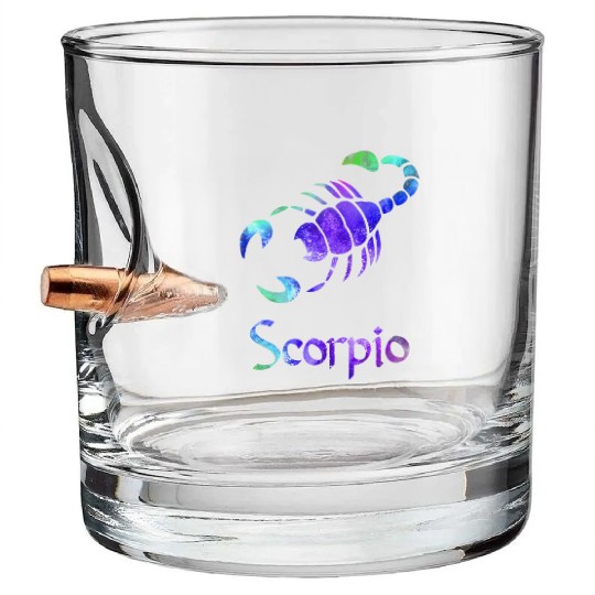 Scorpio Bullet Whiskey Glasses