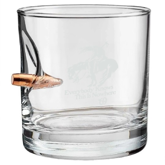 Neil Young And Crazy Horse Rock End Of The Trail H Bullet Whiskey Glasses