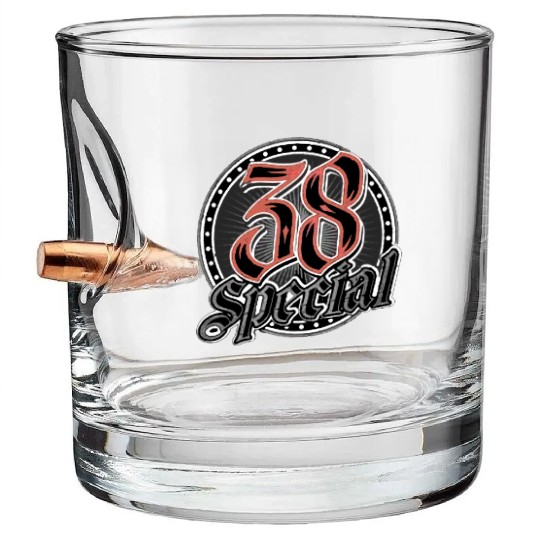38 Special Bullet Whiskey Glasses