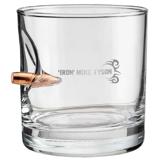 Iron Mike Tyson Boxing fan Bullet Whiskey Glasses