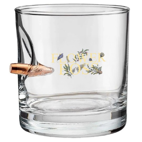 Flower Retailer Boss Florist Florists Gardener Bullet Whiskey Glasses