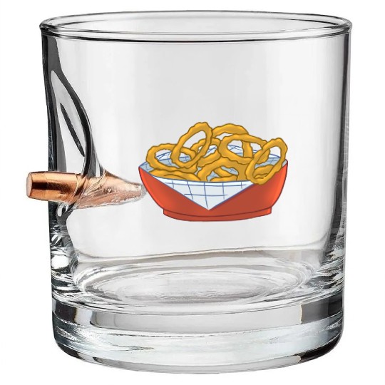Onion Rings Bullet Whiskey Glasses