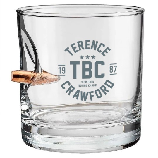 TBC Terence Crawford Bullet Whiskey Glasses
