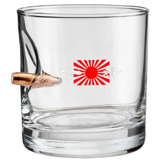Afro Samurai Headband White Bullet Whiskey Glasses