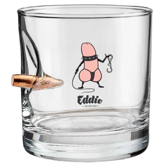 Eddie Funky Dick BDSM Bullet Whiskey Glasses