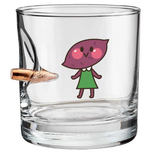 Sweet Potato Head Bullet Whiskey Glasses